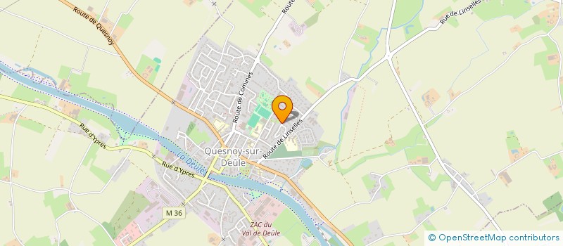 localisation de l'entreprise STUDIO SEVE  QUESNOY-SUR-DEULE