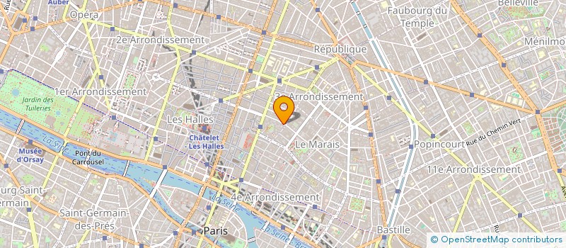 localisation de l'entreprise STUDIO SIX DIX à PARIS