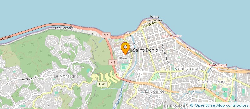 localisation de l'entreprise STUDIO SOLI'BEAUTE à SAINT-DENIS