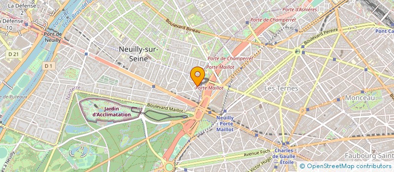 localisation de l'entreprise STUDIO SURER à NEUILLY-SUR-SEINE