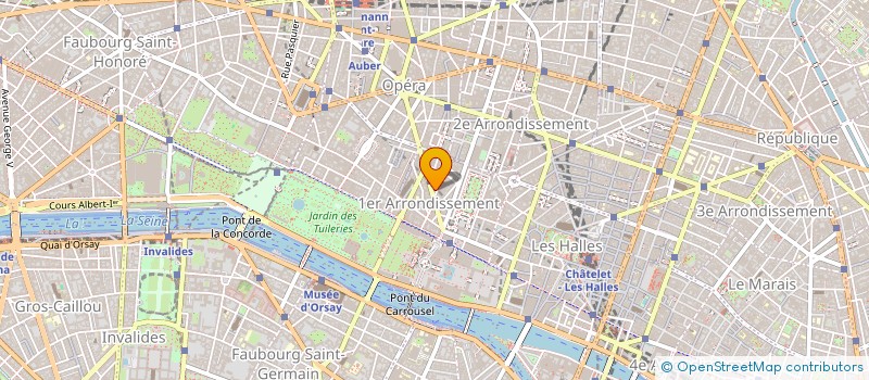 localisation de l'entreprise STUDIO SV à PARIS