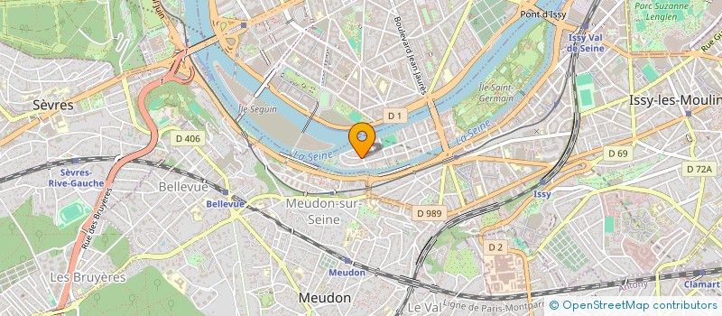 localisation de l'entreprise STUDIO SZB à ISSY-LES-MOULINEAUX