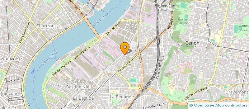 localisation de l'entreprise STUDIO TATA PULSE  BORDEAUX