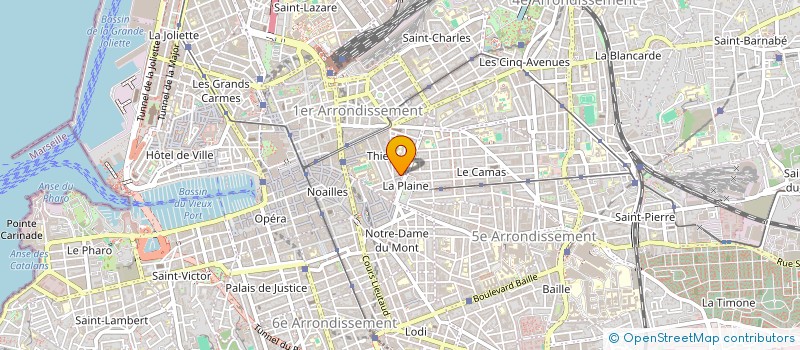 localisation de l'entreprise STUDIO TERAZUR à MARSEILLE