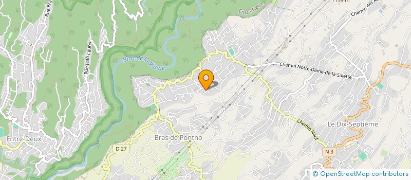 localisation de l'entreprise STUDIO TERRASSE CELINA  LE TAMPON