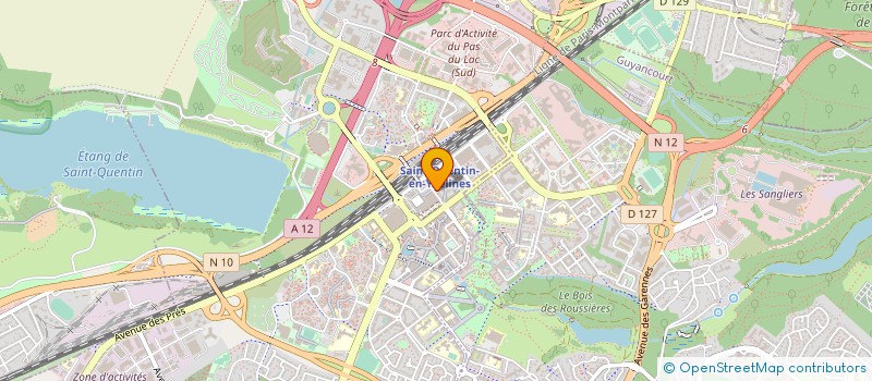 localisation de l'entreprise STUDIO TF1 FRANCE à MONTIGNY-LE-BRETONNEUX