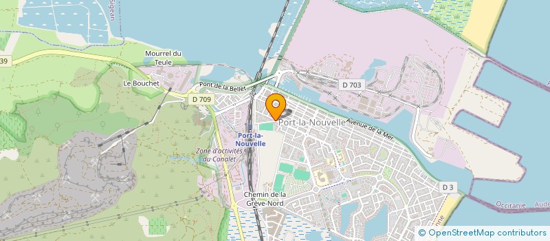 localisation de l'entreprise STUDIO TINA (ST)  PORT-LA-NOUVELLE