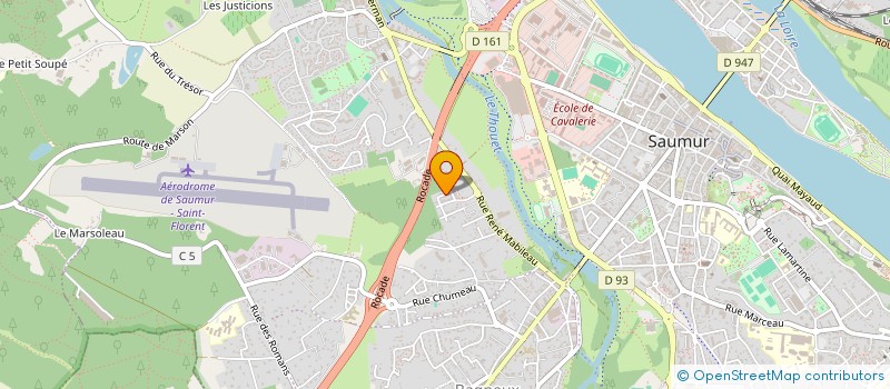 localisation de l'entreprise STUDIO TOUDOU  SAUMUR