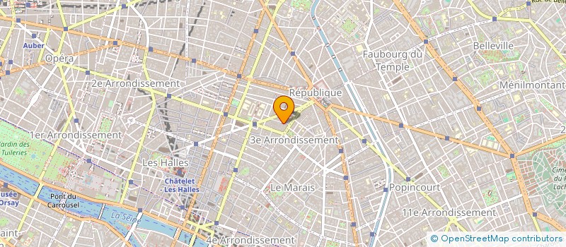 localisation de l'entreprise STUDIO TREILHARD  PARIS