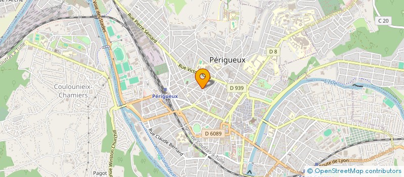 localisation de l'entreprise STUDIO TROIS à PERIGUEUX