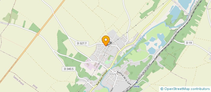 localisation de l'entreprise STUDIO TWIN à JOUY