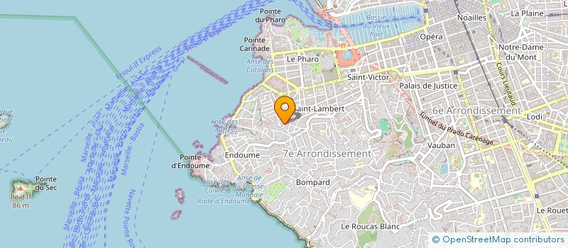 localisation de l'entreprise STUDIO UENO  MARSEILLE