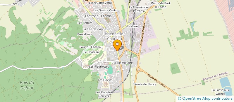 localisation de l'entreprise STUDIO V  BRIENNE-LE-CHATEAU