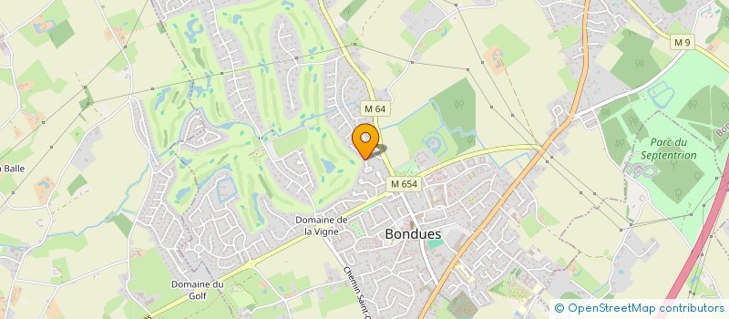 localisation de l'entreprise STUDIO VAN DUINEN à BONDUES