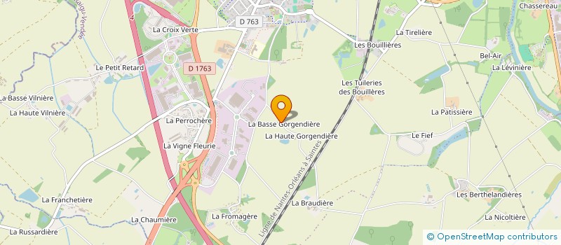localisation de l'entreprise STUDIO'VDEBORD à MONTAIGU-VENDEE