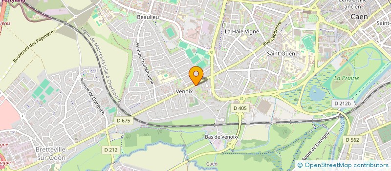 localisation de l'entreprise STUDIO VENOIX à CAEN