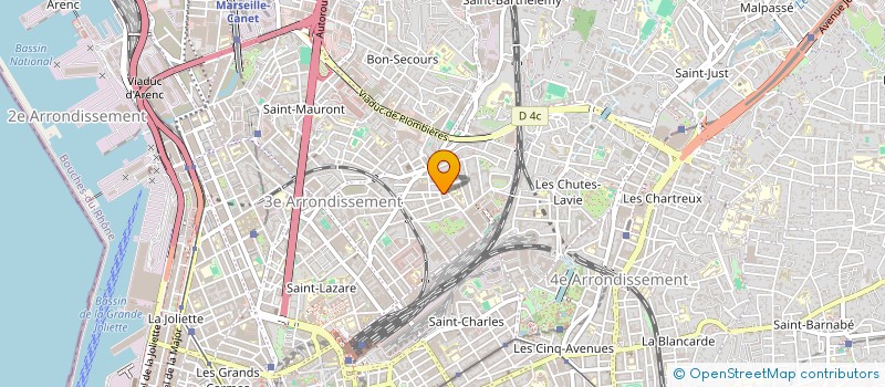 localisation de l'entreprise STUDIO VORTEX à MARSEILLE
