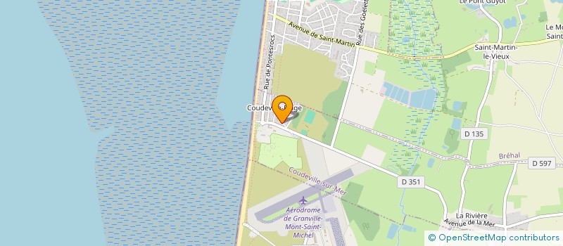 localisation de l'entreprise STUDIO VPPF4  COUDEVILLE-SUR-MER