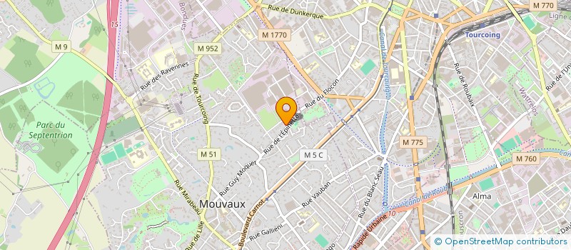 localisation de l'entreprise STUDIO VSD à MOUVAUX