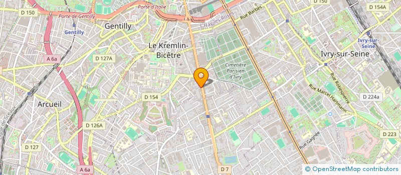 localisation de l'entreprise STUDIO WAMBA  LE KREMLIN-BICETRE