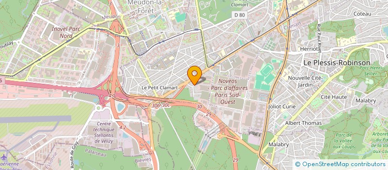 localisation de l'entreprise STUDIO WOOH  CLAMART