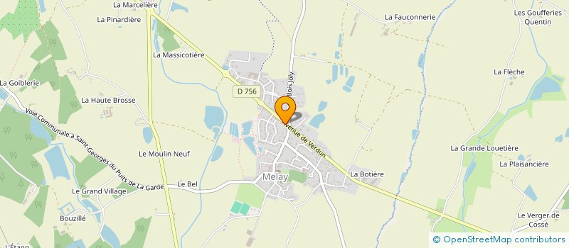 localisation de l'entreprise STUDIO Y  CHEMILLE-EN-ANJOU