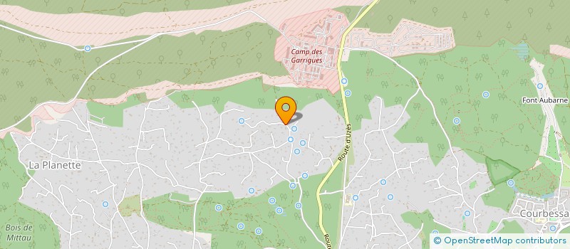 localisation de l'entreprise STUDIO YOGA NIMES  NIMES