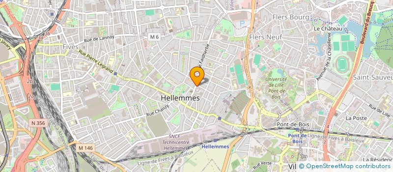 localisation de l'entreprise STUDIO ZEN à LILLE