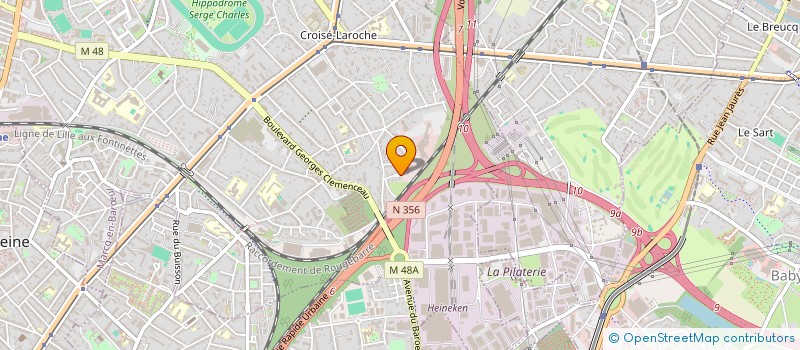 localisation de l'entreprise STUDIO47 à MARCQ EN BAROEUL