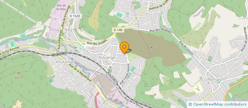 localisation de l'entreprise STUDIO97  NILVANGE