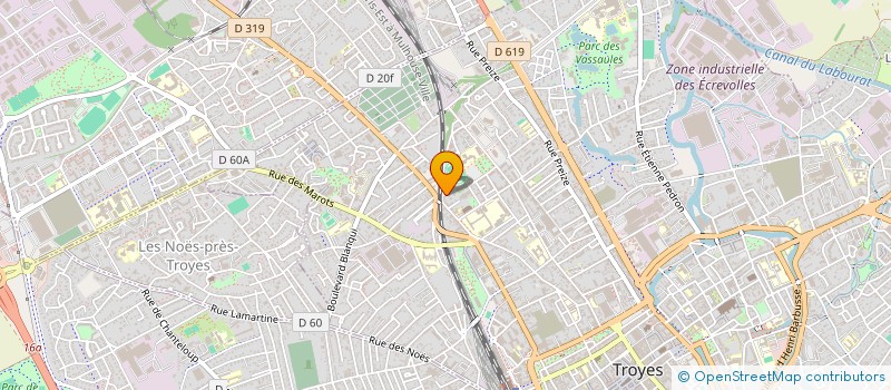 localisation de l'entreprise STUDIOCSD PROD  TROYES