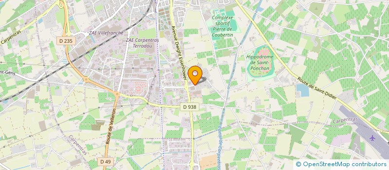 localisation de l'entreprise STUDIOGOUPIL à CARPENTRAS