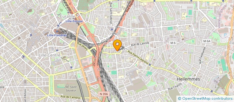 localisation de l'entreprise STUDIOGRAFIK+ à LILLE