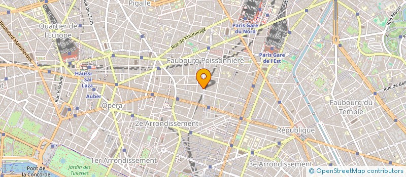 localisation de l'entreprise STUDIOK ARCHITECTURE & DESIGN  PARIS