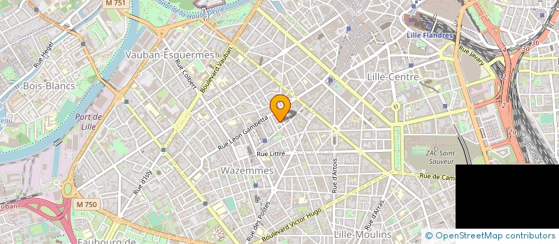 localisation de l'entreprise STUDIOLILLE à LILLE