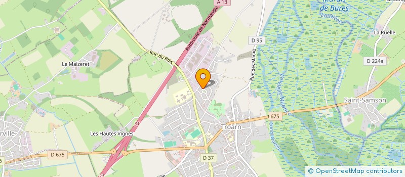 localisation de l'entreprise STUDIOLIVRE  TROARN