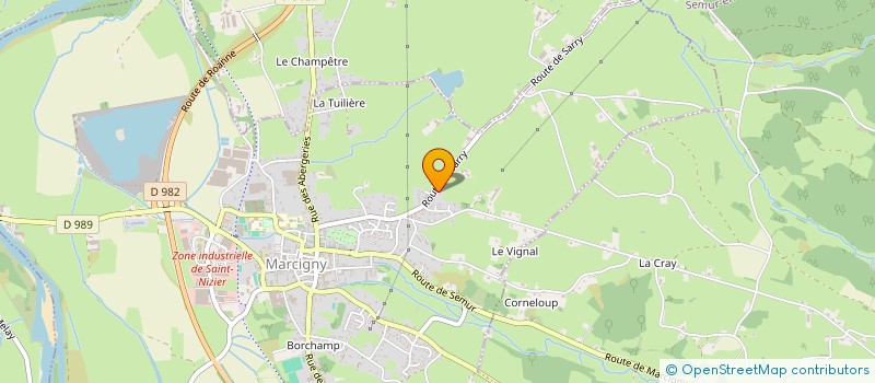 localisation de l'entreprise STUDIOOO ETIENNE CASSIER  MARCIGNY