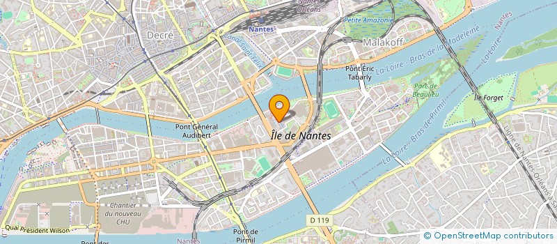 localisation de l'entreprise STUDIOS 135  NANTES