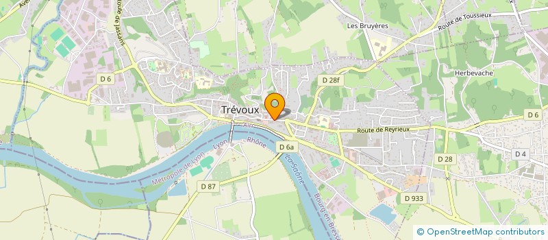 localisation de l'entreprise STUDIOS GN à TREVOUX
