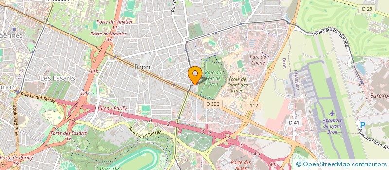 localisation de l'entreprise STUDIOS KELLER  BRON