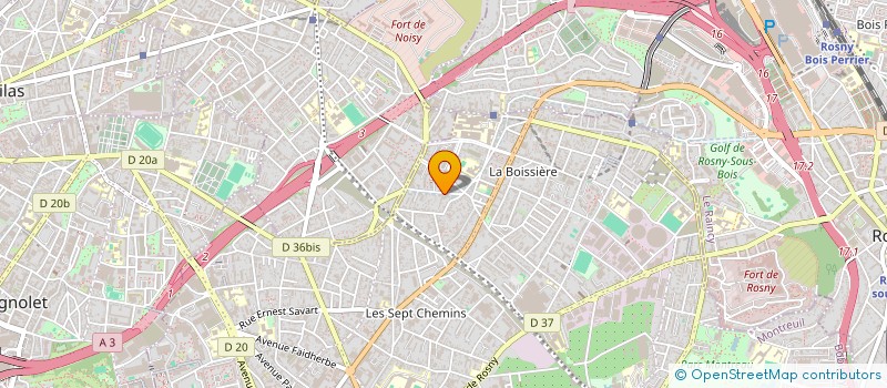 localisation de l'entreprise STUDIOS LA KAPSULE à MONTREUIL