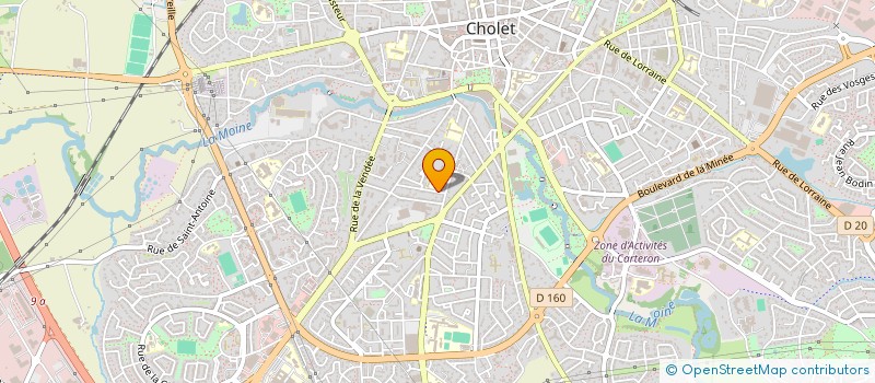 localisation de l'entreprise STUDIOS LOC  CHOLET