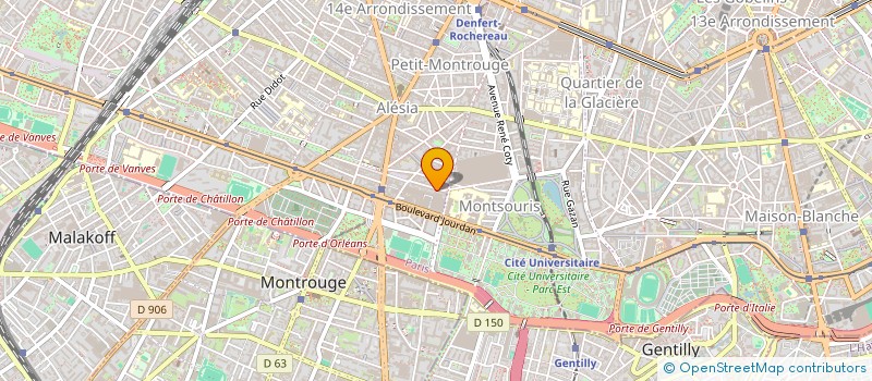 localisation de l'entreprise STUDIOS LUCE à PARIS