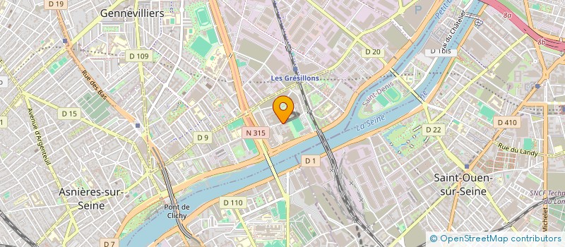 localisation de l'entreprise STUDIOS OASIS à ASNIERES-SUR-SEINE
