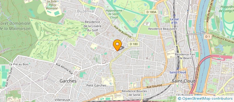 localisation de l'entreprise STUDIOS SCULPT à GARCHES