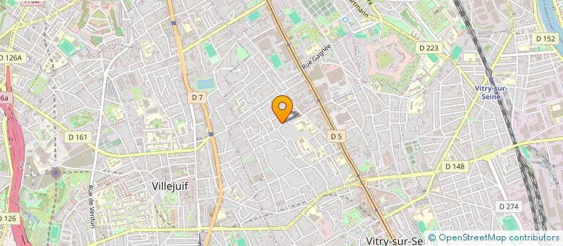 localisation de l'entreprise STUDIOSCRATCH à VITRY-SUR-SEINE