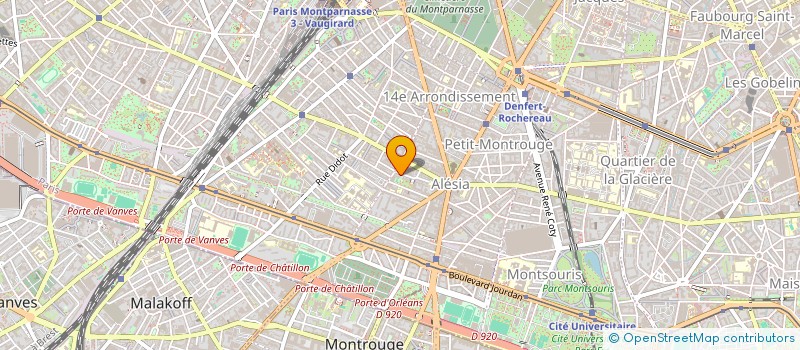 localisation de l'entreprise STUDIOZ S A R L  PARIS