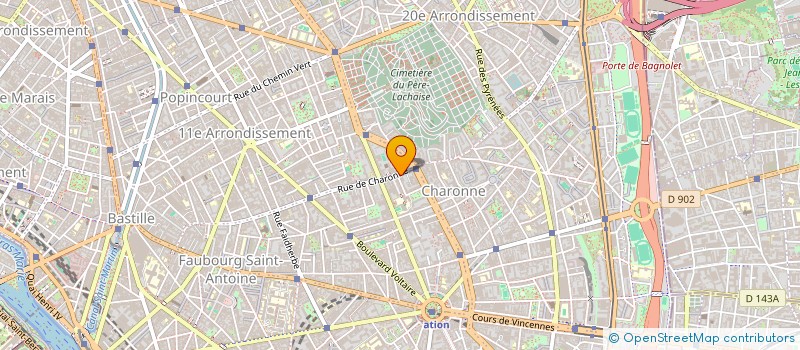 localisation de l'entreprise STUDIUM  PARIS