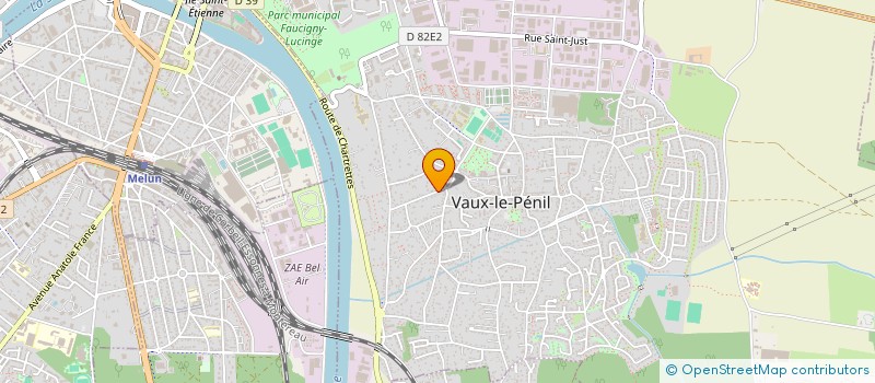 localisation de l'entreprise STUDROCK à VAUX-LE-PENIL