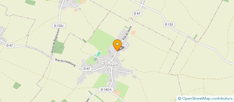 localisation de l'entreprise STUDY  FRESSAIN